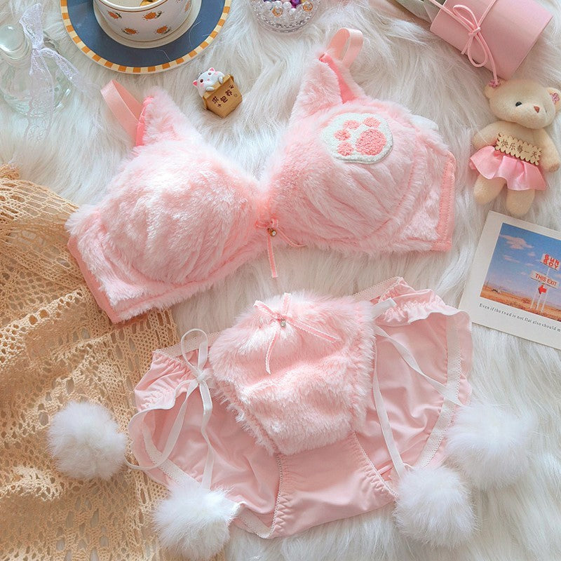 Moon Rabbit Plush Lingerie