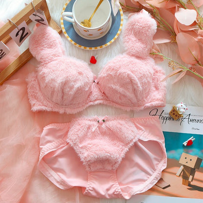 Moon Rabbit Plush Lingerie