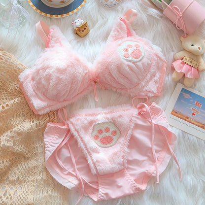 Moon Rabbit Plush Lingerie