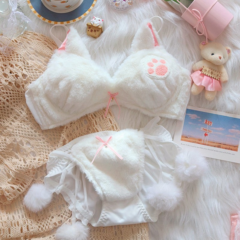 Moon Rabbit Plush Lingerie