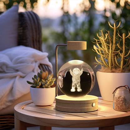 Crystal Ball Dinosaur Night Light