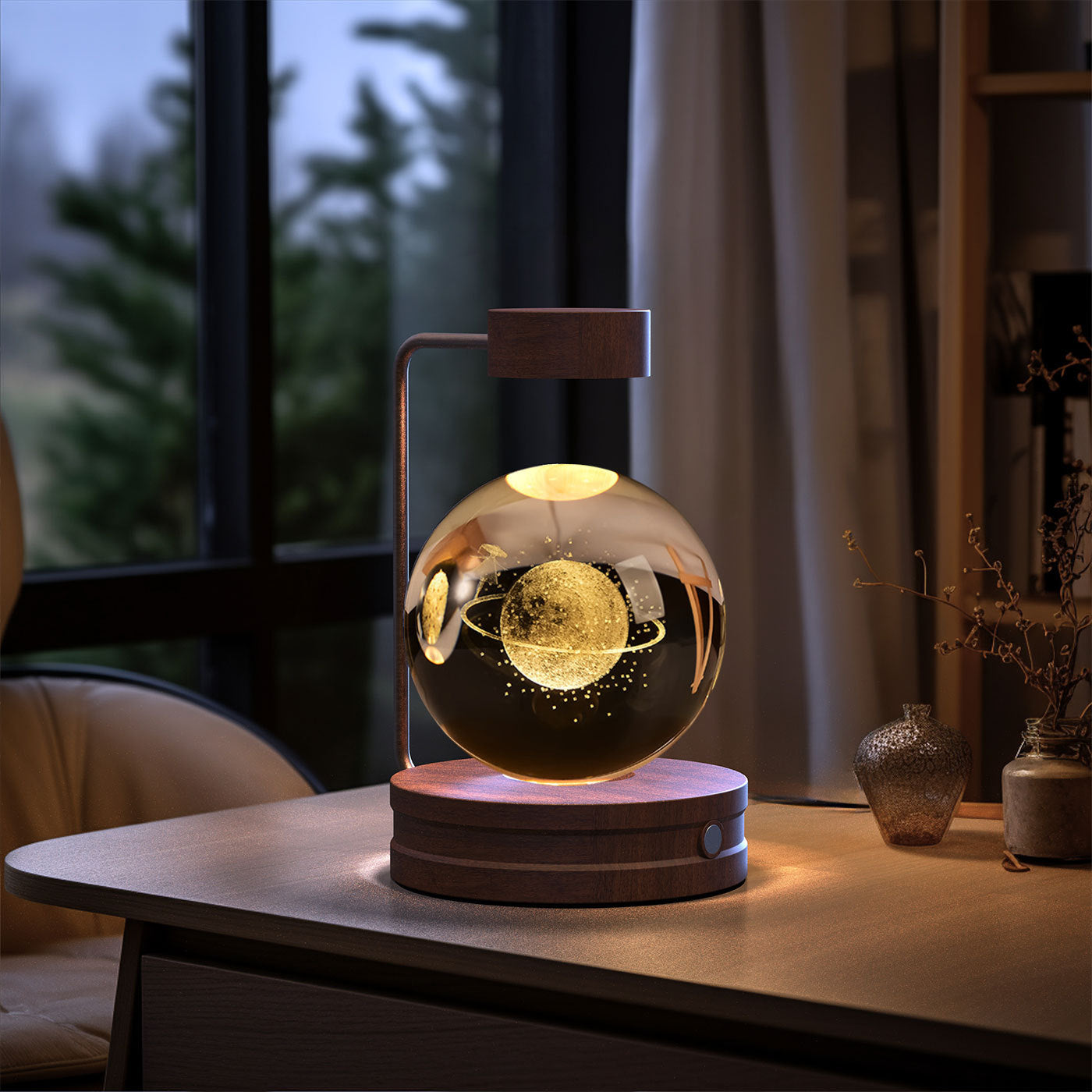 Crystal Ball Dinosaur Night Light