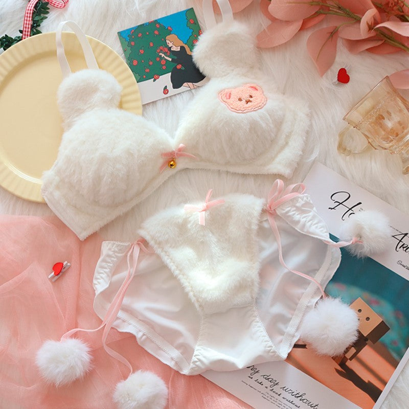 Moon Rabbit Plush Lingerie