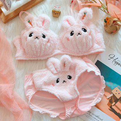 Moon Rabbit Plush Lingerie